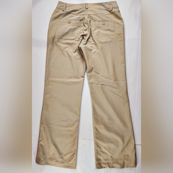 PATAGONIA Beige Nylon Blend Utility Outdoor Hiking Pants Women Sz 4 (29 x 28.5) - Picture 2 of 8
